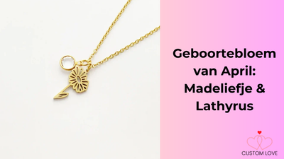 Geboortebloem van April: Madeliefje & Lathyrus