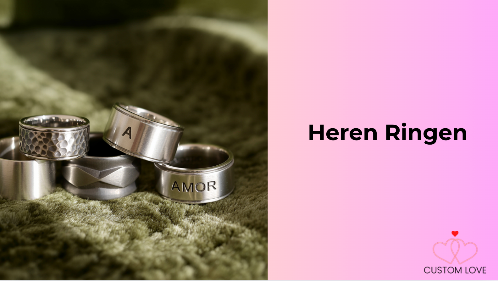 Heren ringen - Shop mannen ringen online | CustomLove – CustomLove.nl