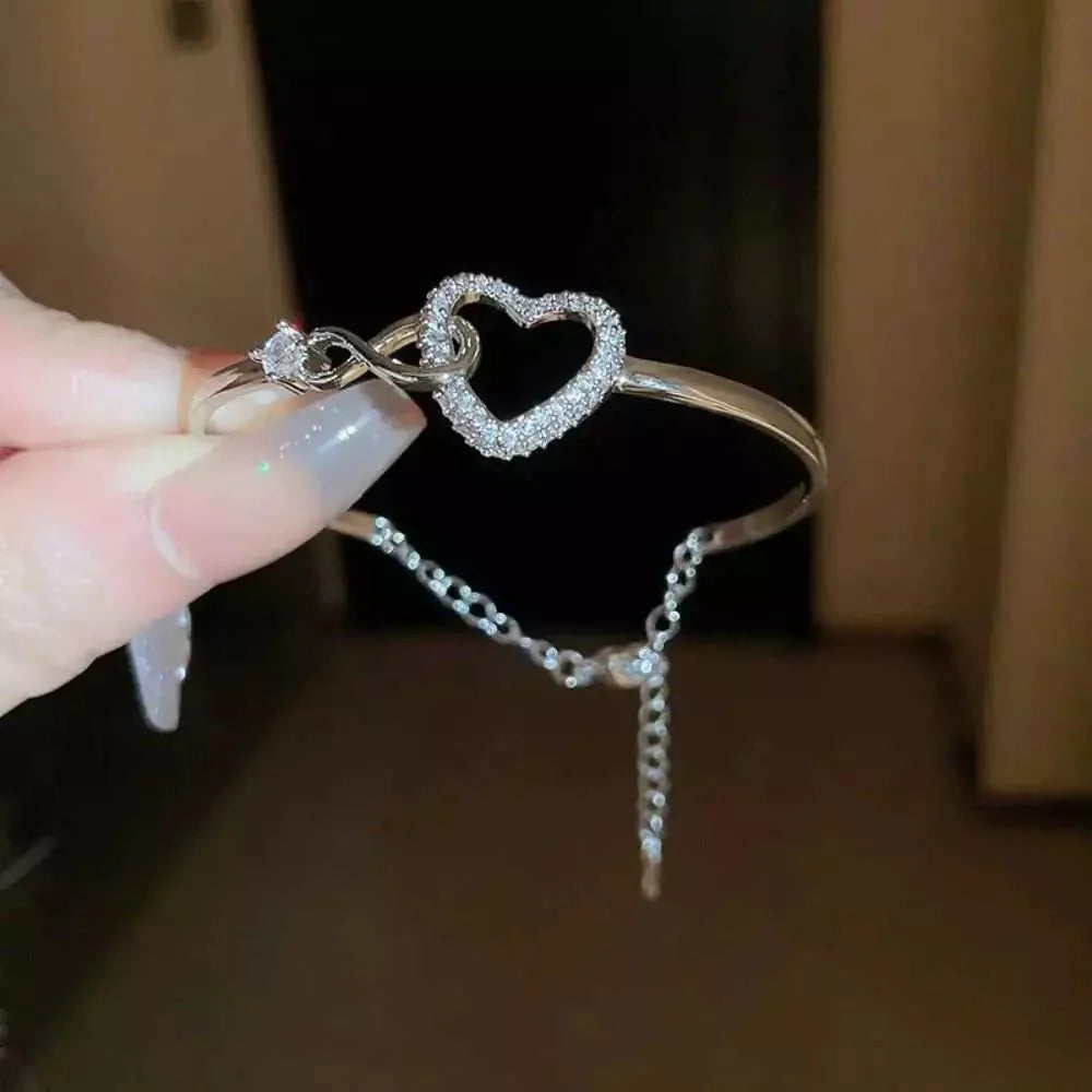 Aan Mijn Dochter - Infinity Heart-Armband