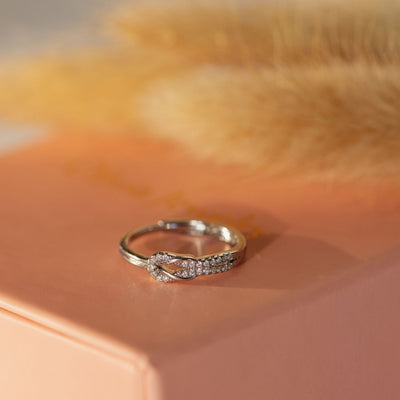 Moeder & Dochter - Knot Ring - CustomLove.nl