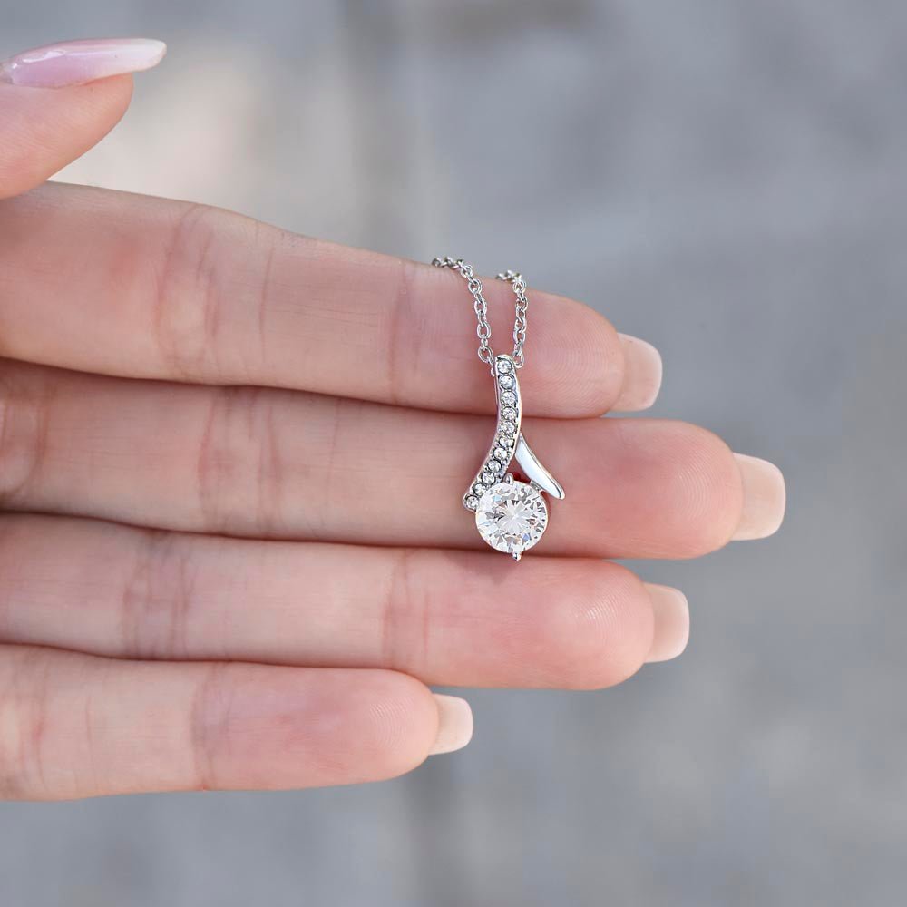 Aan Onze Dochter - Houd me in je hart - Alluring Schoonheid Ketting