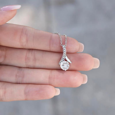 Aan Onze Dochter - Houd me in je hart - Alluring Schoonheid Ketting