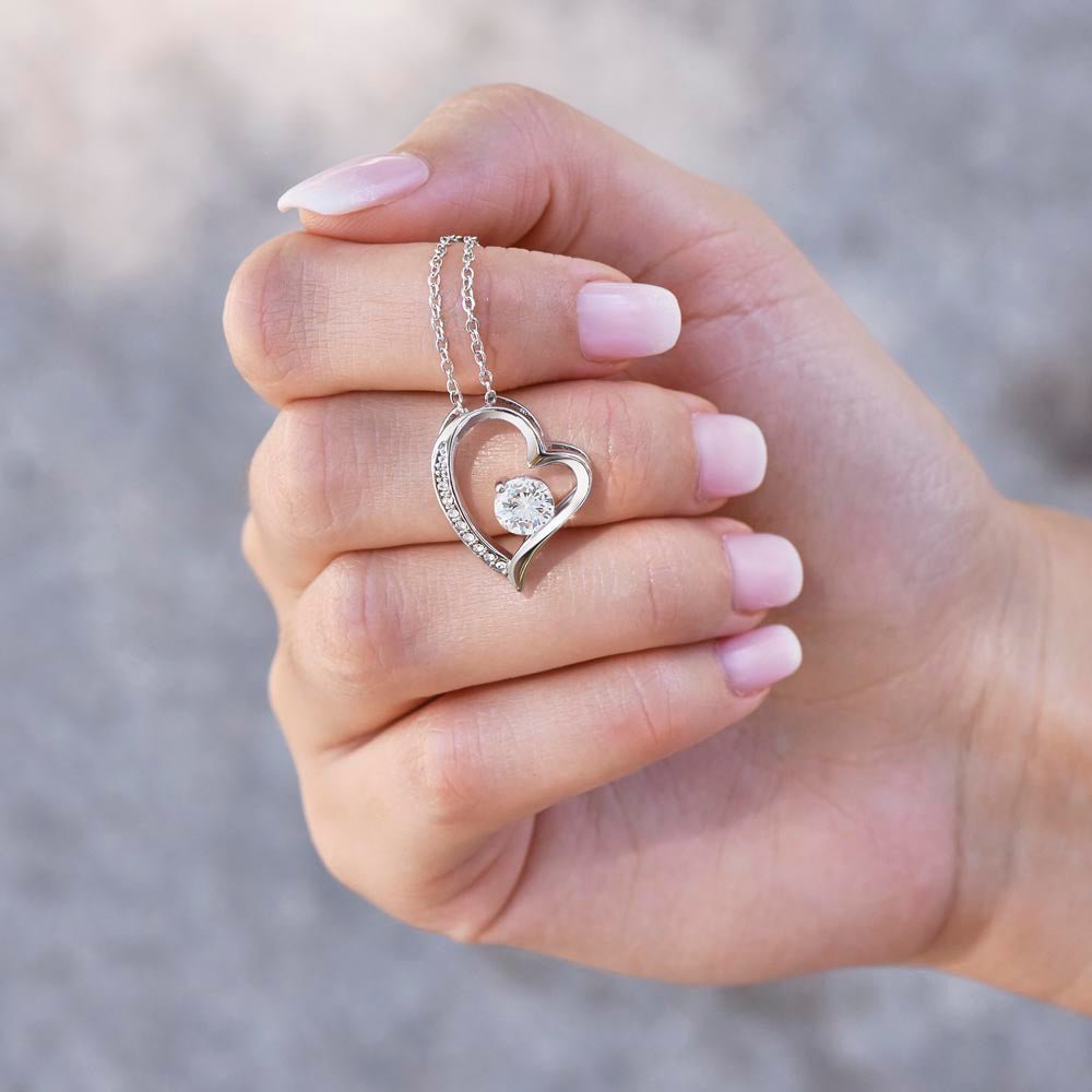 Aan Mijn Mama - Ik hou van jou voor altijd - Hart ketting