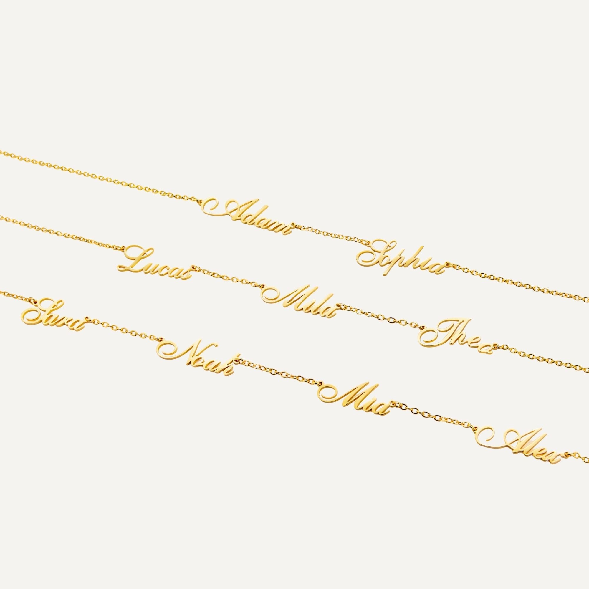 Multi-naam ketting
