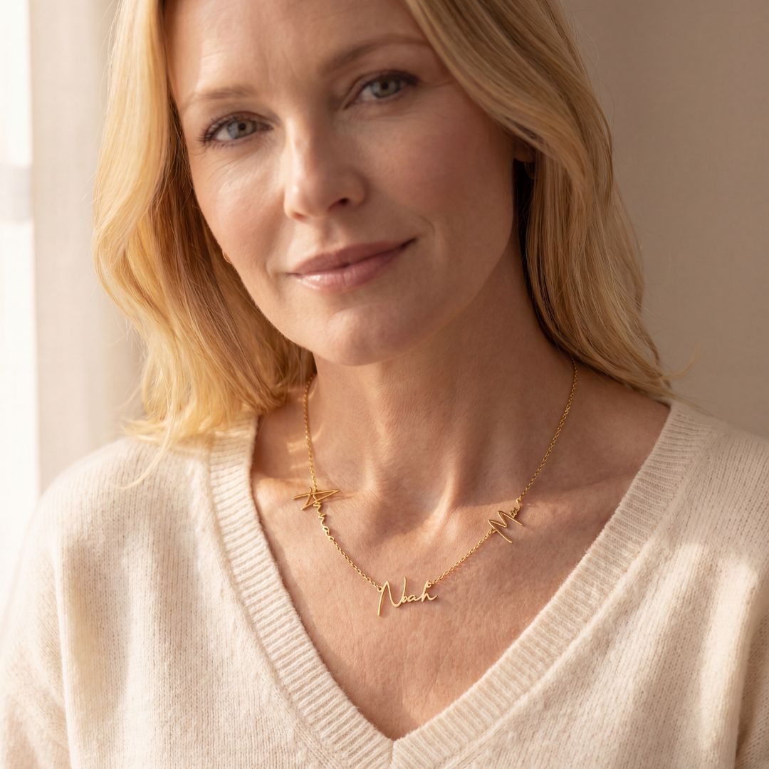 Multi-naam Signature Ketting