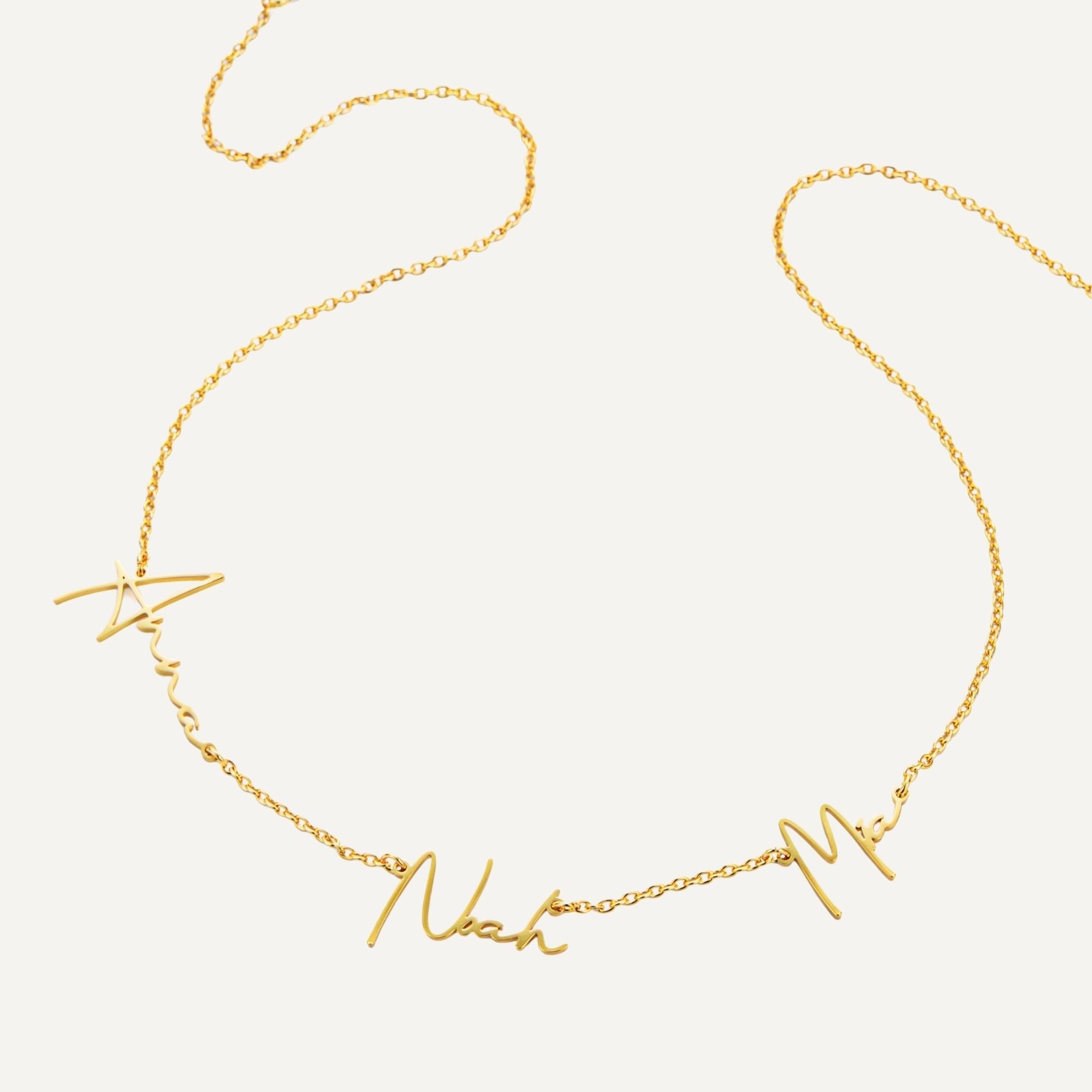 Multi-naam Signature Ketting
