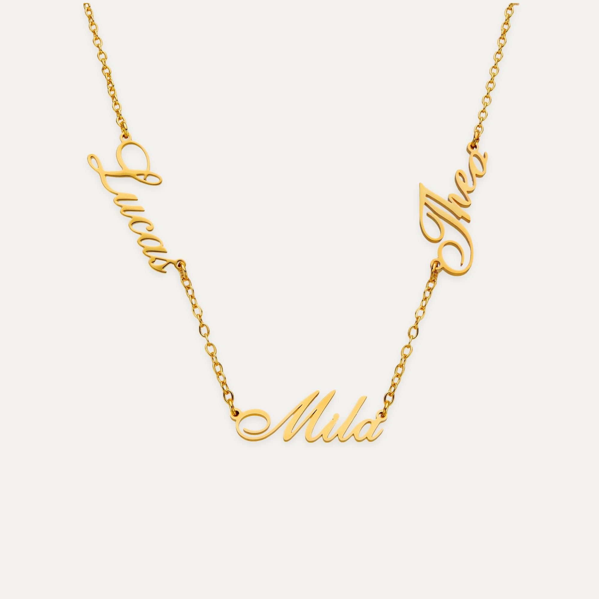 Multi-naam ketting