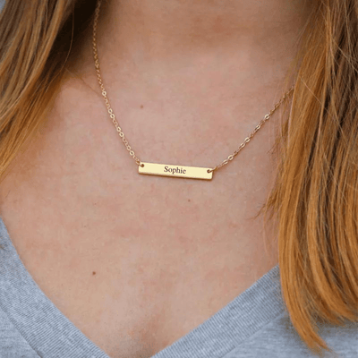 Gepersonaliseerde Bar Ketting met Naam