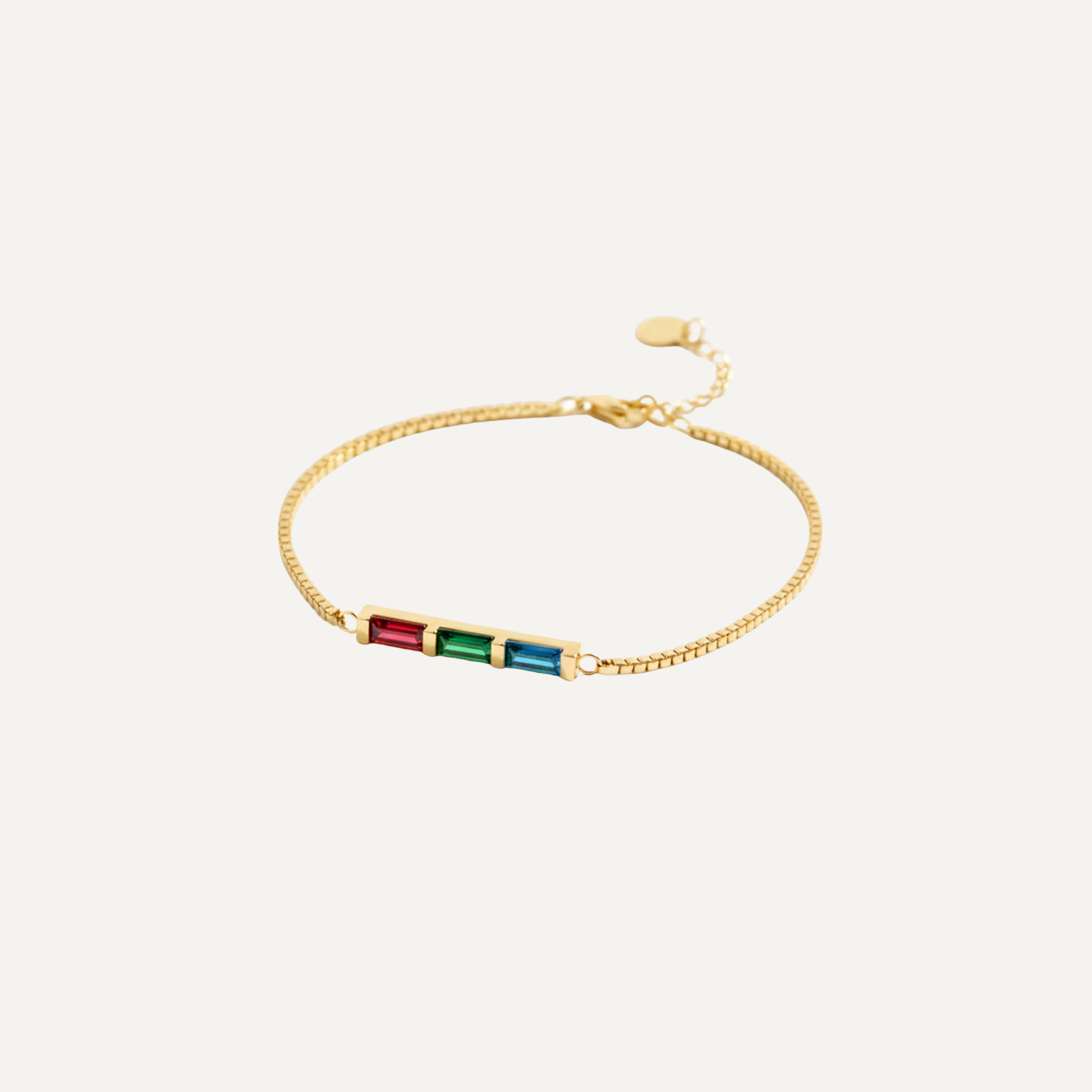 Gepersonaliseerde Geboortesteen Armband