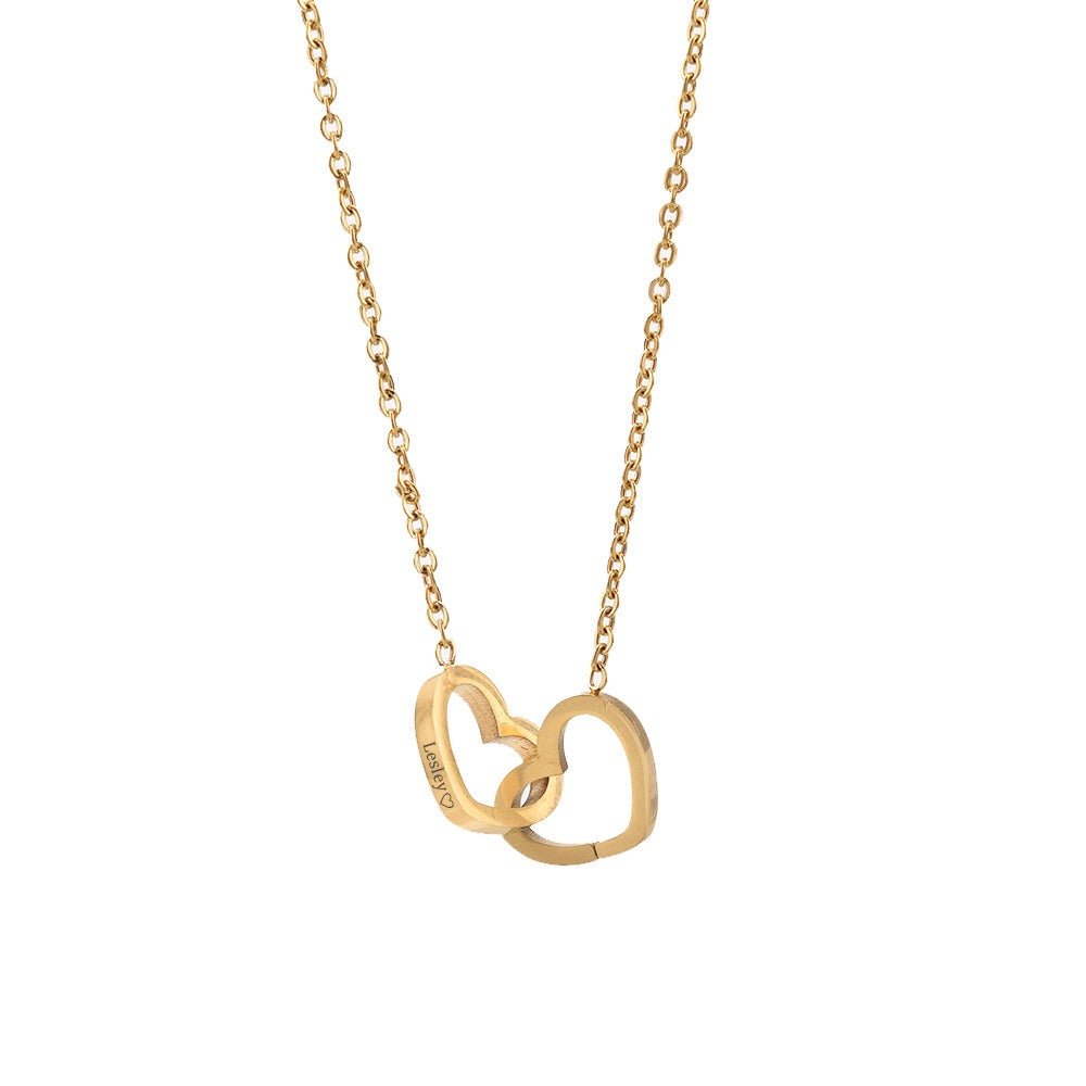 De Eeuwige Roos Box - Met Gepersonaliseerde Ketting & Echte Roos - CustomLove.nl