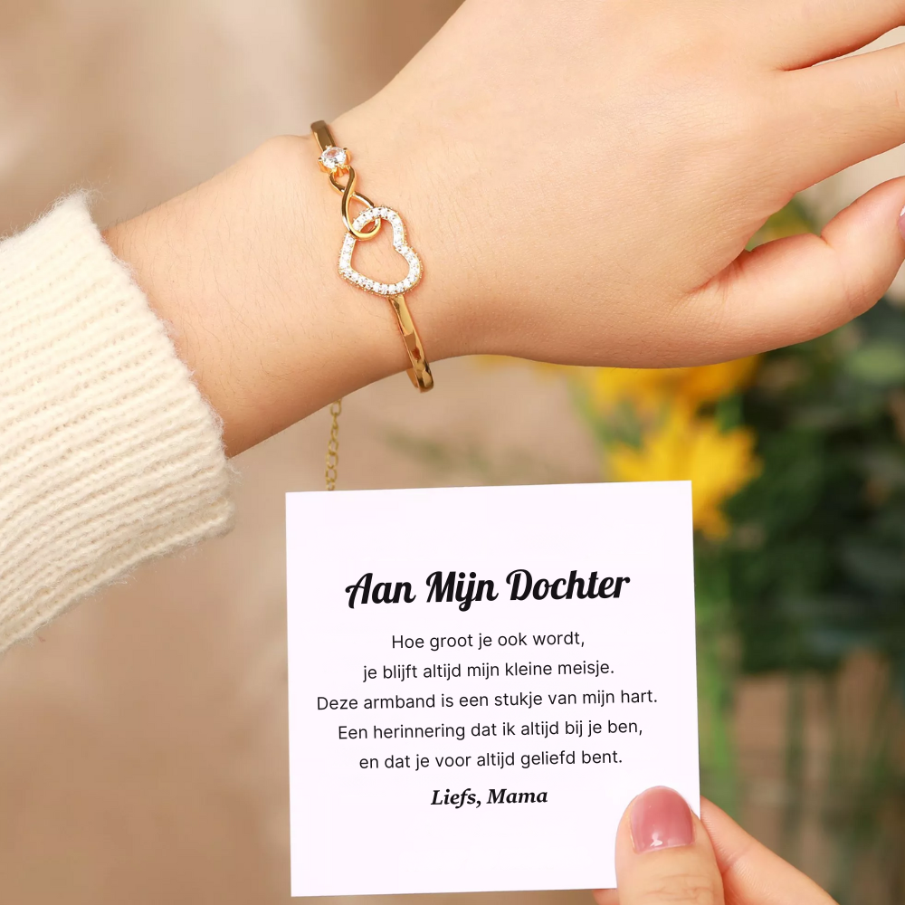 Aan Mijn Dochter – Hoe Groot Ze Ook Wordt Armband