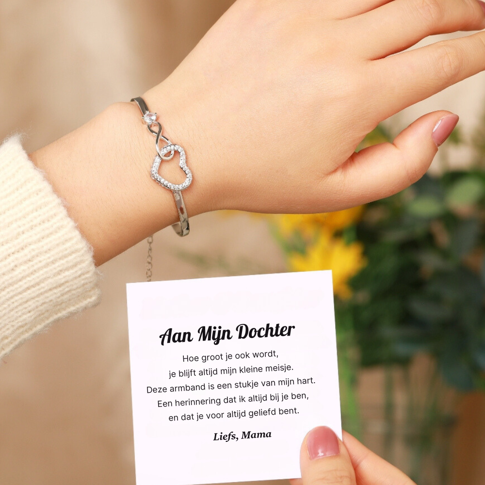 Aan Mijn Dochter – Hoe Groot Ze Ook Wordt Armband