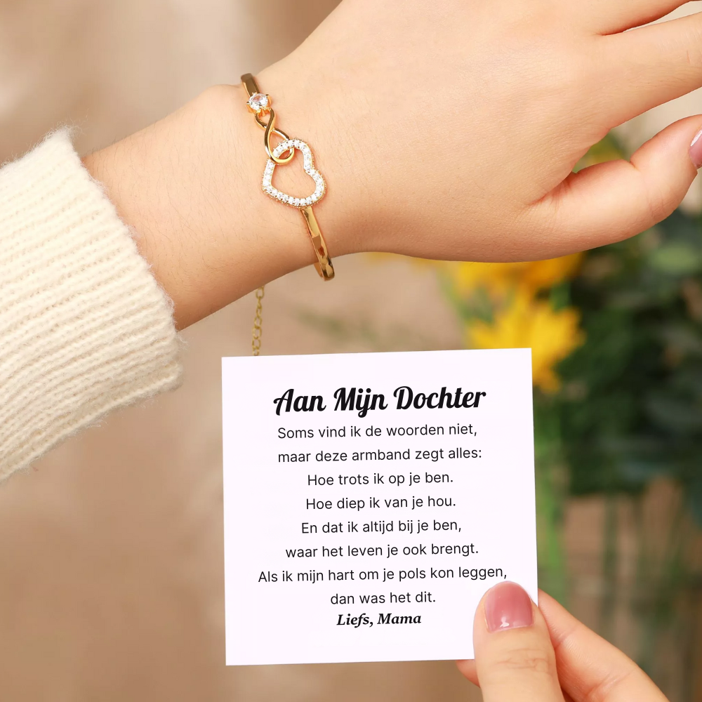 Aan Mijn Dochter – De Woorden Die Ik Moeilijk Hardop Kan Zeggen Armband