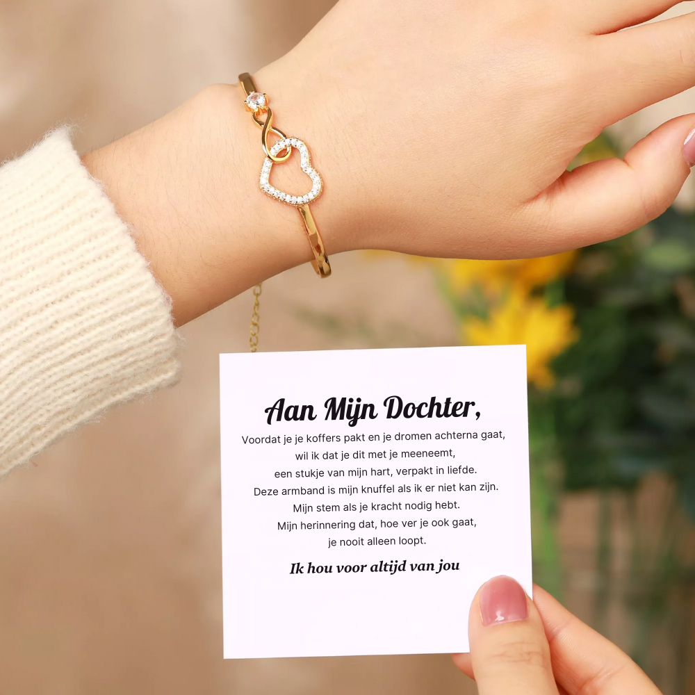 Aan Mijn Dochter – Voordat Ze Haar Koffers Pakt, Stop Dit in Haar Hart Armband