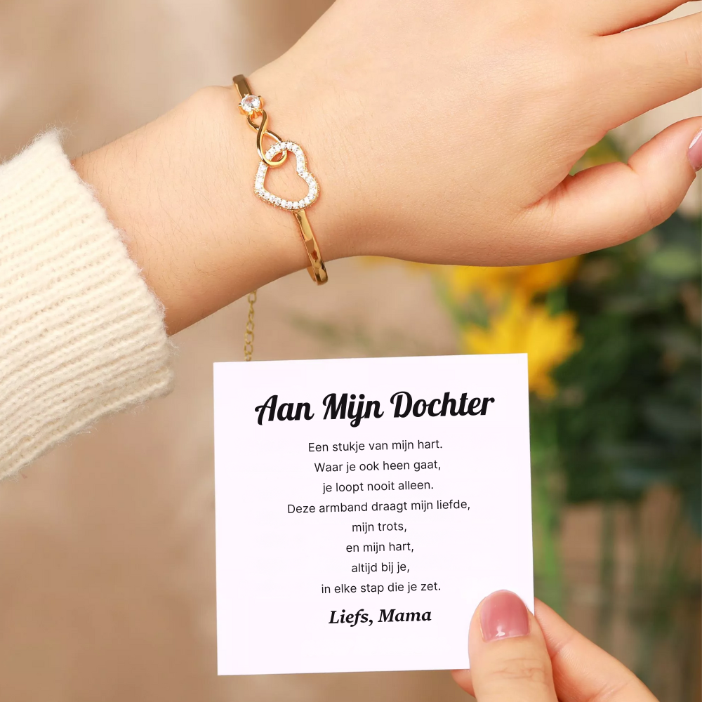 Aan Mijn Dochter – De Liefde Die Je Nog Niet Begrijpt Armband