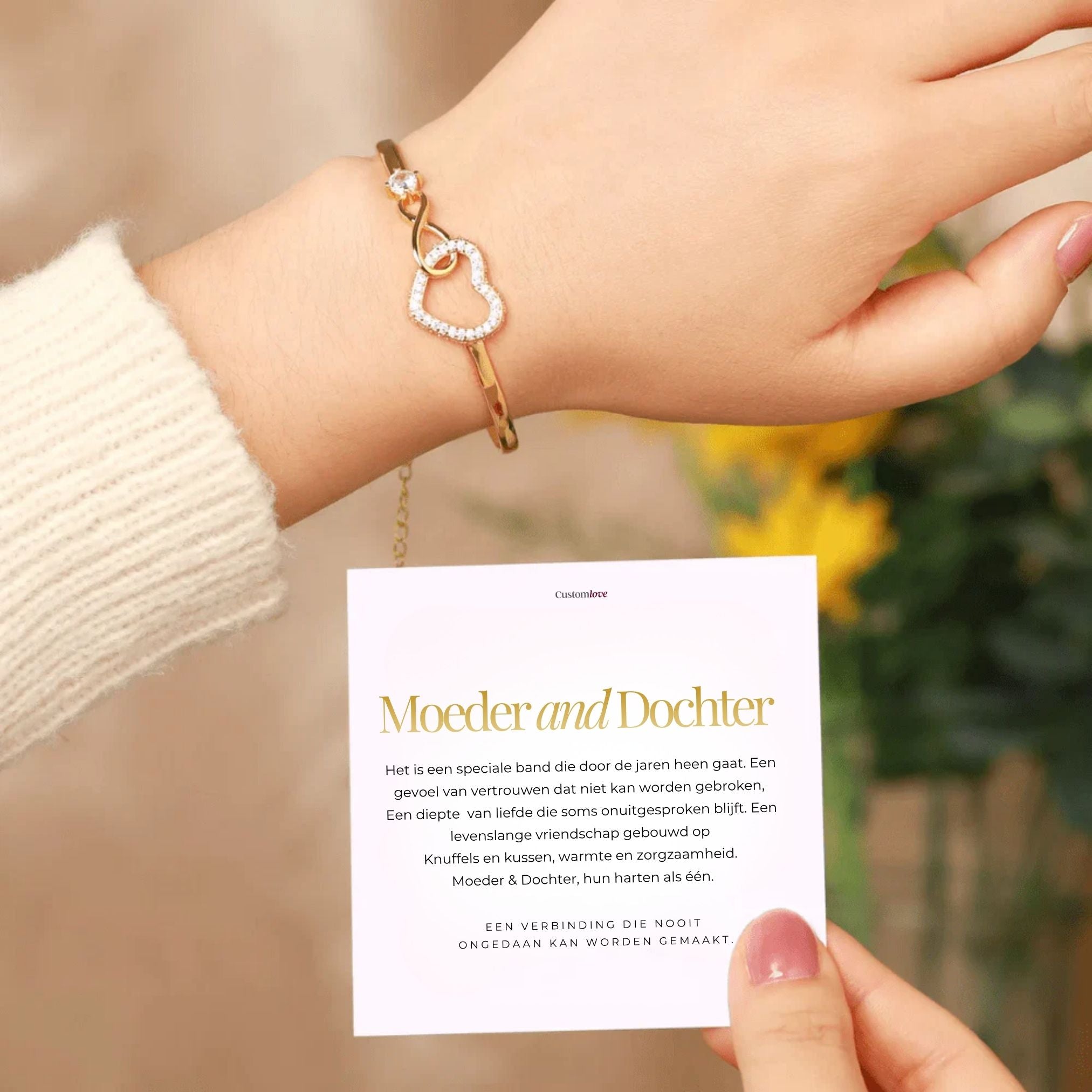 Moeder & Dochter - Voor Altijd Verbonden Armband