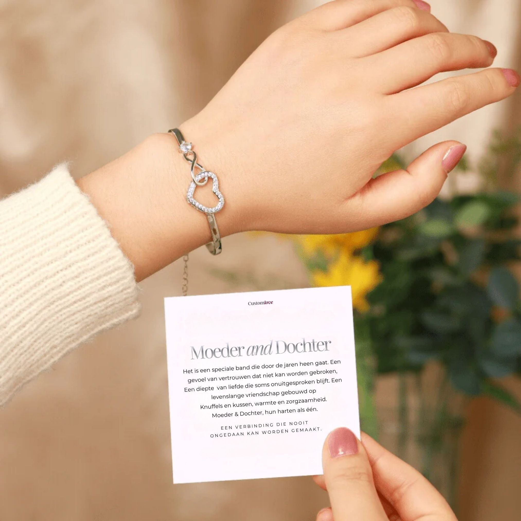 Moeder & Dochter - Voor Altijd Verbonden Armband
