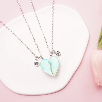 Best Friends Forever Gebroken Hart Hanger Kettingen Set - Cadeaus voor Vrienden