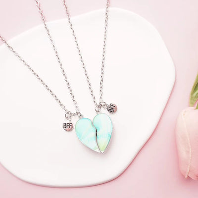 Best Friends Forever Gebroken Hart Hanger Kettingen Set - Cadeaus voor Vrienden