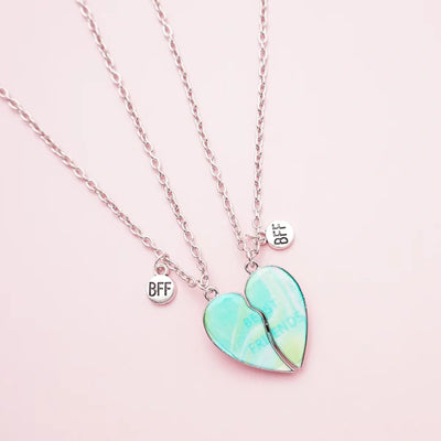 Best Friends Forever Gebroken Hart Hanger Kettingen Set - Cadeaus voor Vrienden