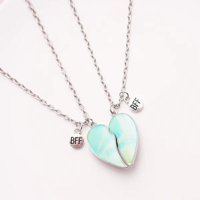 Best Friends Forever Gebroken Hart Hanger Kettingen Set - Cadeaus voor Vrienden