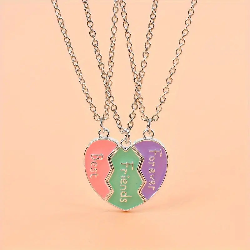 Hart Magnetische BFF Hanger Ketting Set - Cadeaus Voor Vriendin