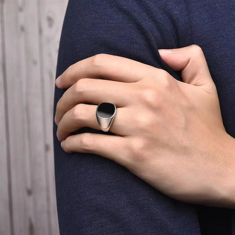 Roestvrij Stalen Punk Ring Voor Mannen - Cadeaus Voor Hem