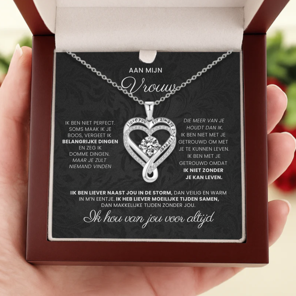 Aan Mijn Vrouw – Gegraveerde Hartketting