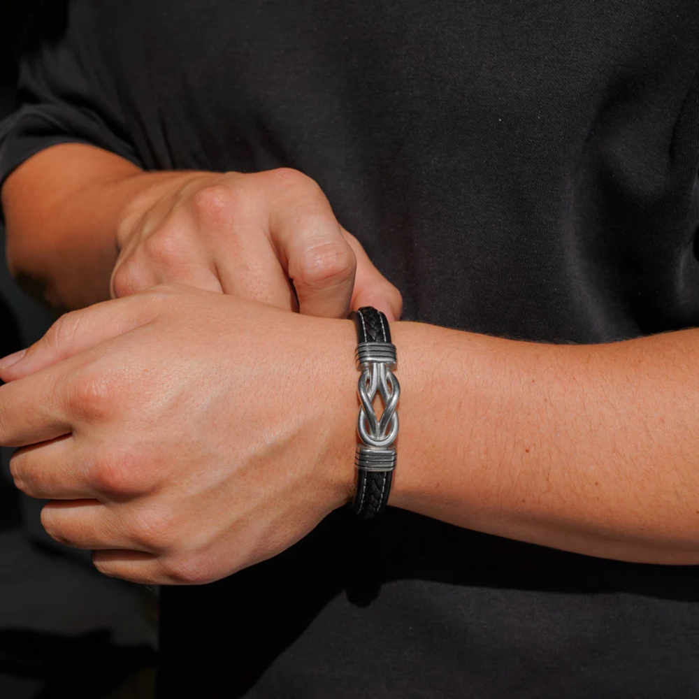 Aan Mijn Zoon – Infinity Armband met Gegraveerde Naam