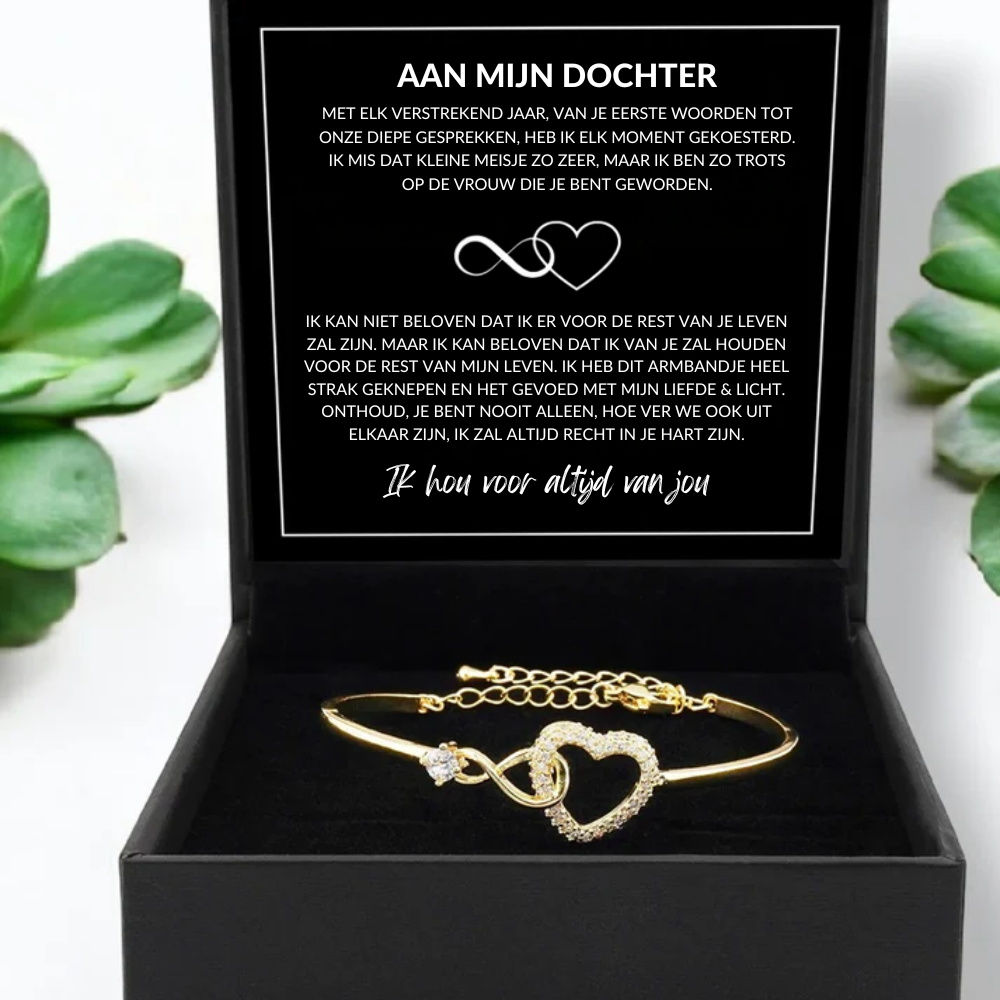 Aan Mijn Dochter - Eternity Liefdesarmband