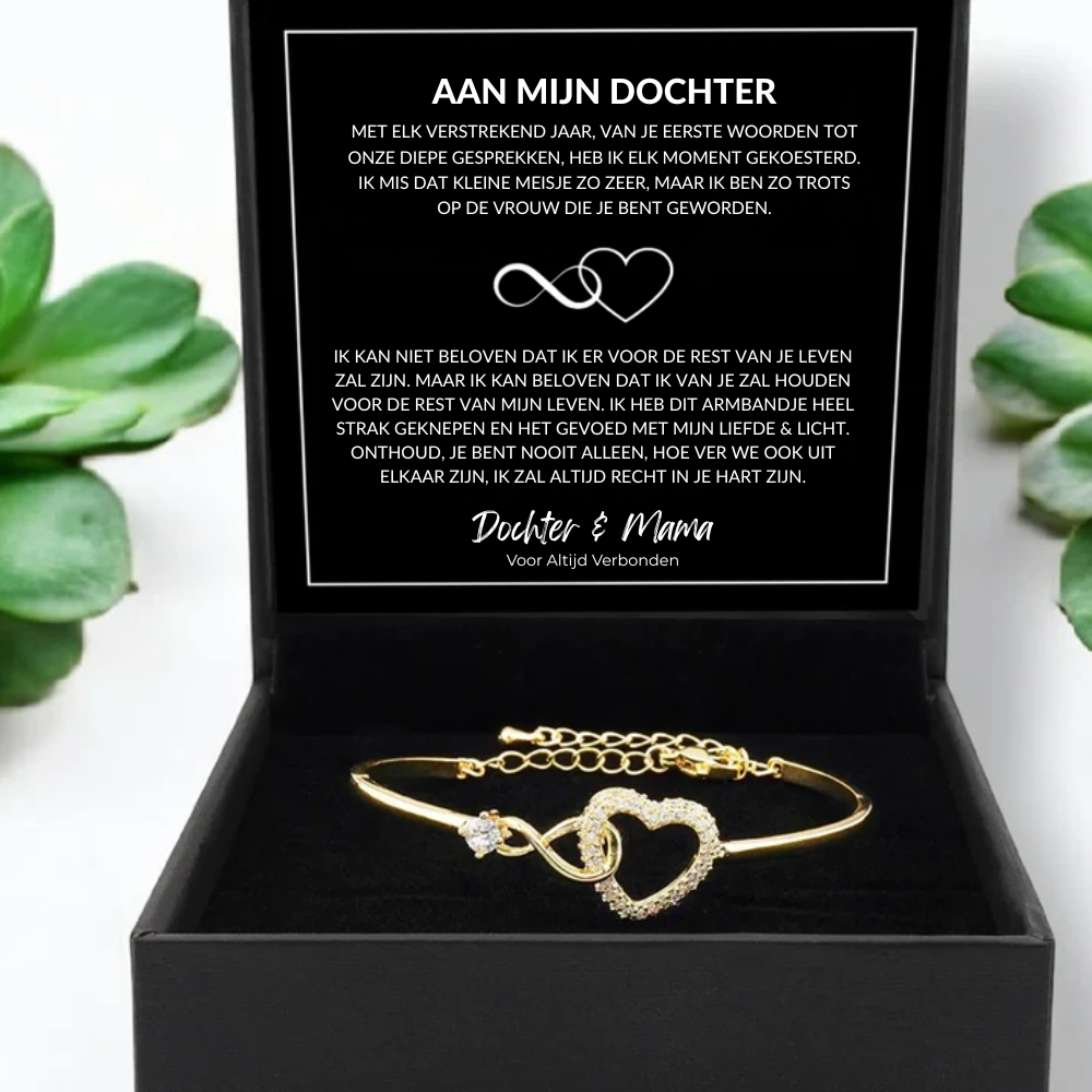 Aan Mijn Dochter - Eternity Liefdesarmband