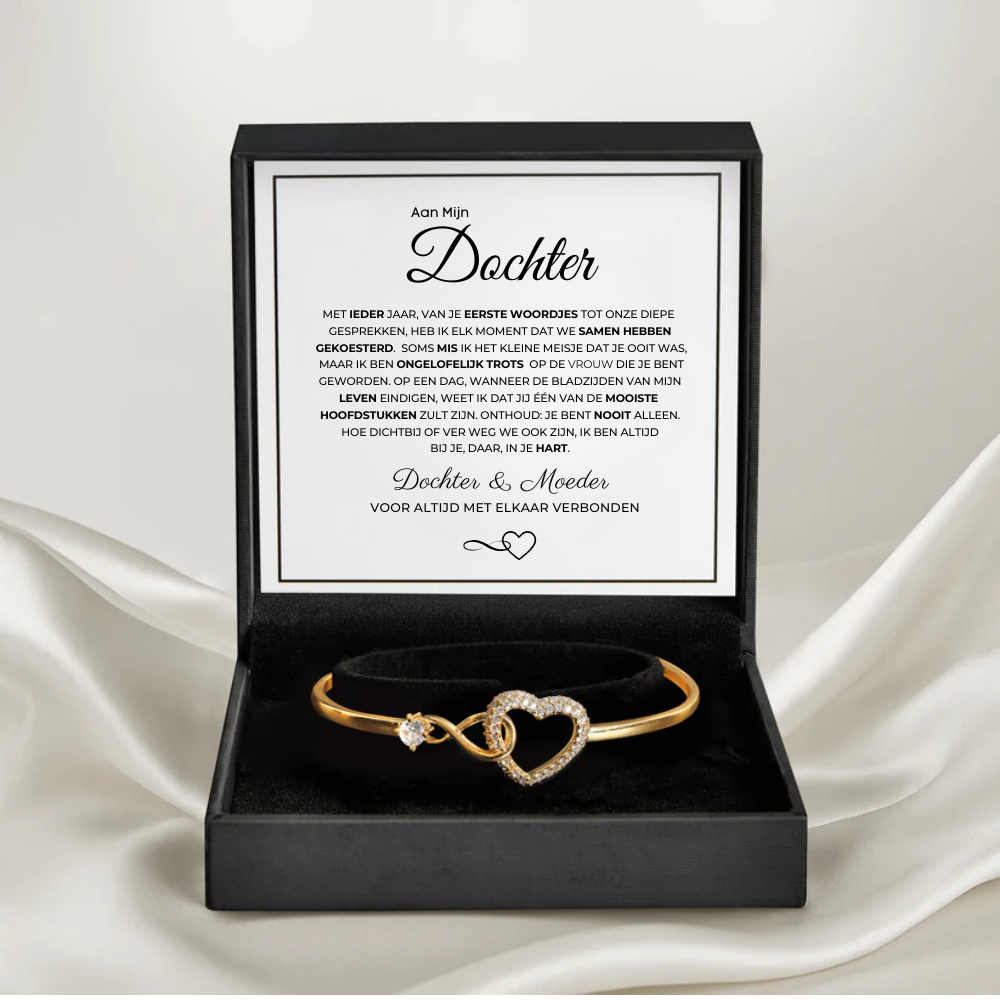 Aan Mijn Dochter - Voor Altijd Liefde  Armband