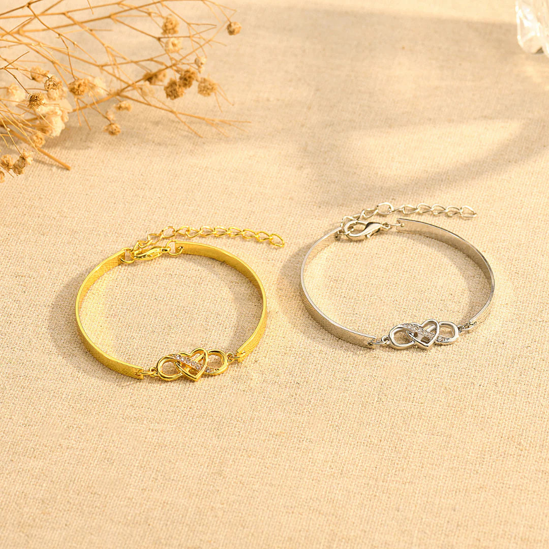 Aan Mijn Kleindochter - Houd Me In Je Hart - Infinity Armband