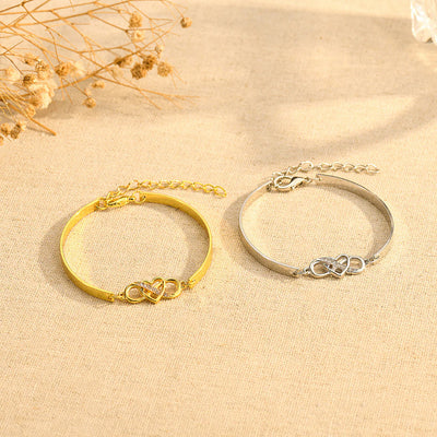 Aan Mijn Kleindochter - Houd Me In Je Hart - Infinity Armband