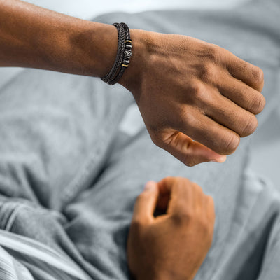 Aan Mijn Zoon – Ik Zal Altijd Bij Je Zijn – Leren Armband