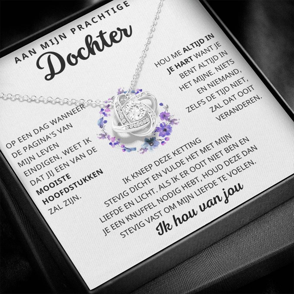 Aan Mijn Dochter - Altijd in je hart - Bloemenkroon - CustomLove.nl