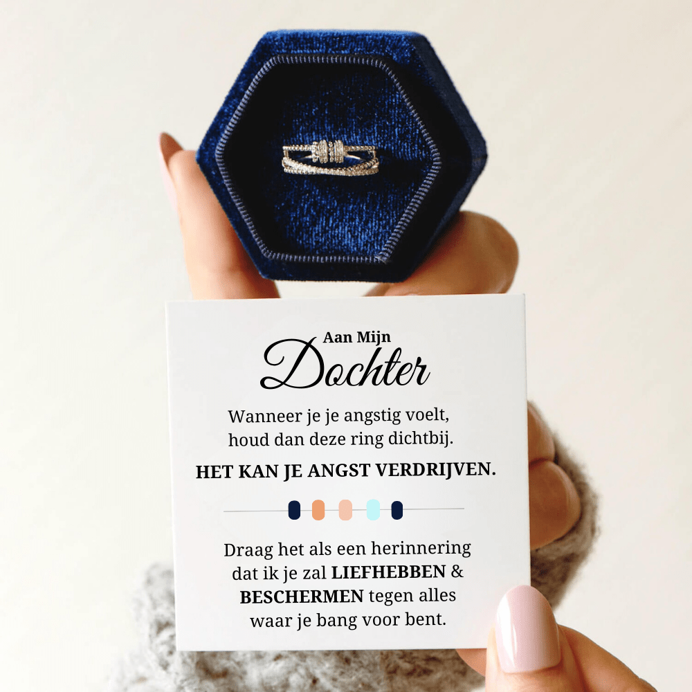 Aan Mijn Dochter - Fidget Ring - CustomLove.nl