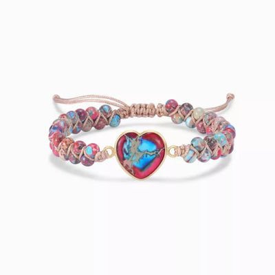 Aan Mijn Kleindochter - Hou voor altijd van jou - Jasper Hart Armband - CustomLove.nl