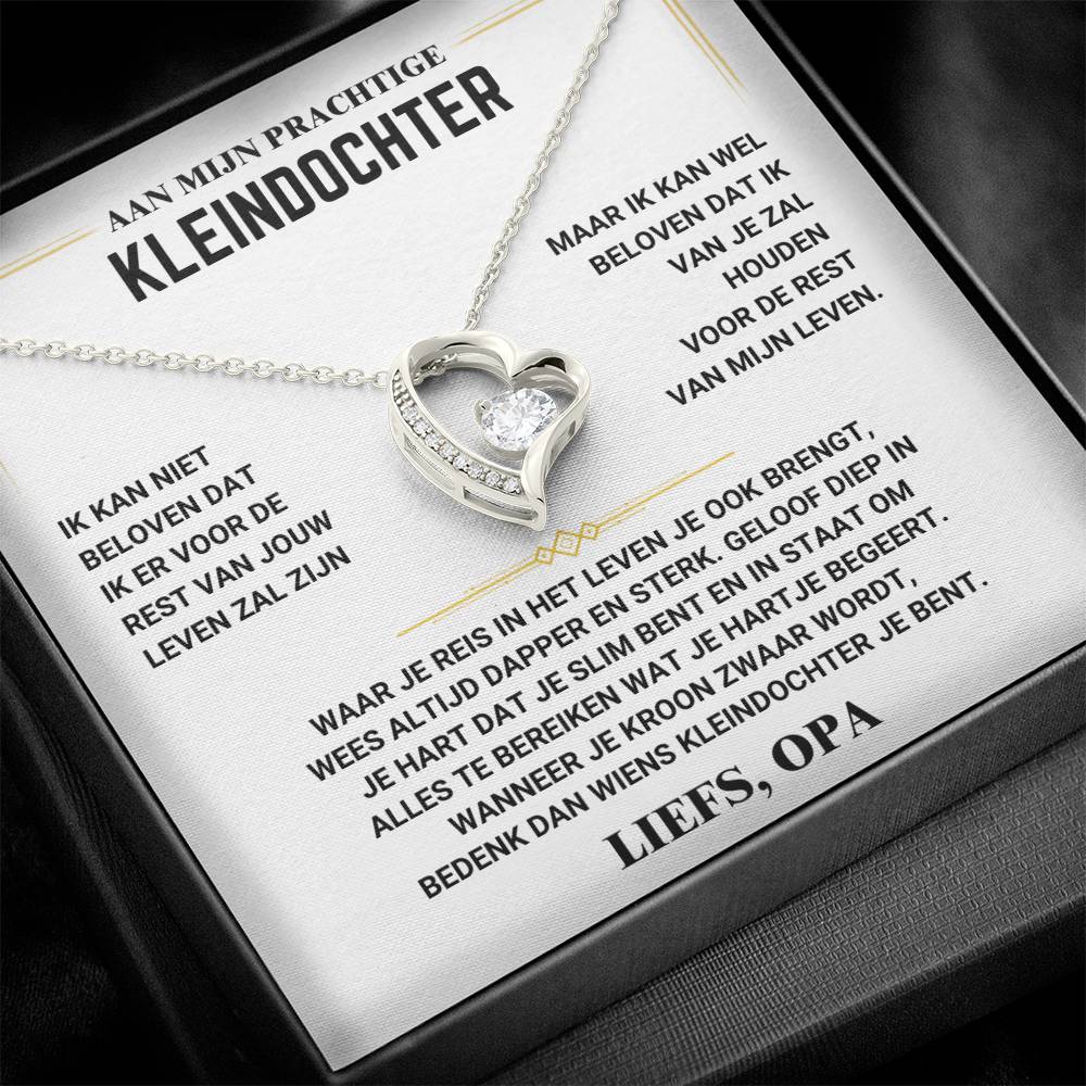 Aan Mijn Kleindochter - Zet je kroon recht - Liefs Opa - CustomLove.nl