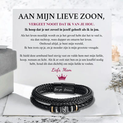Aan Mijn Zoon - Geloof In Jezelf - CustomLove.nl