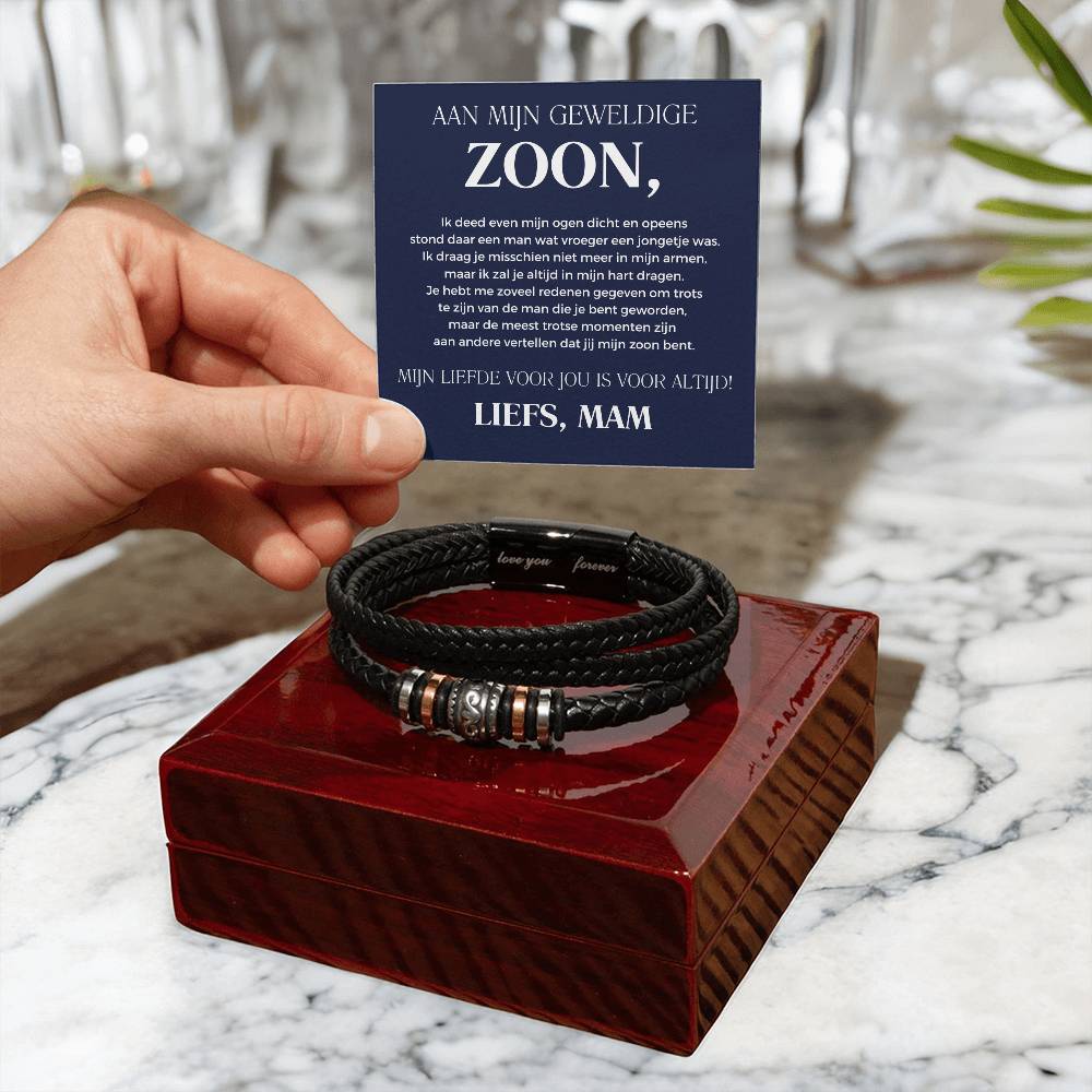 Aan mijn zoon - Mijn Liefde Voor Jou Is Voor Altijd - CustomLove.nl