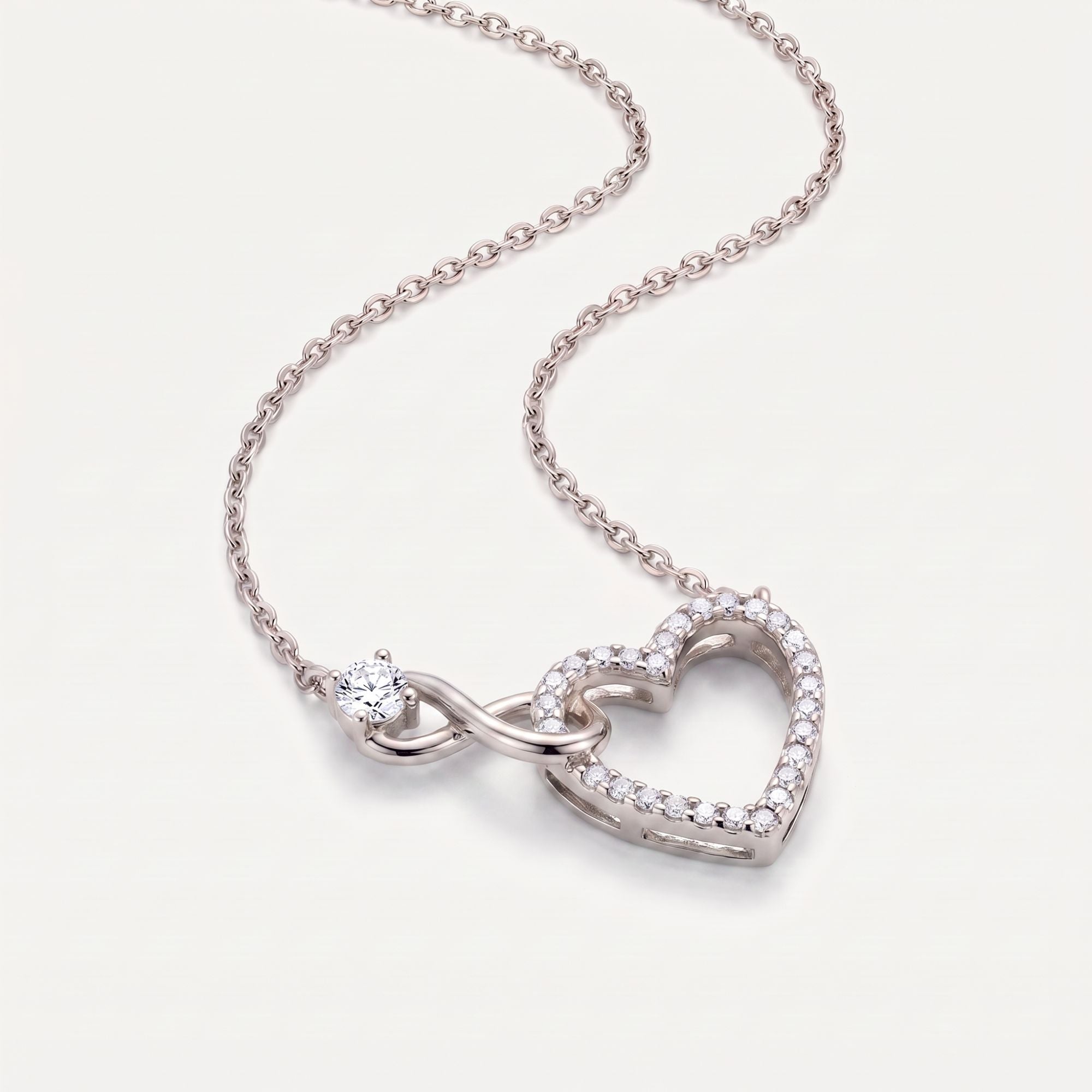 Moeder en Dochter – Infinity Hartjesketting – Een Band Die Nooit Verbreekt