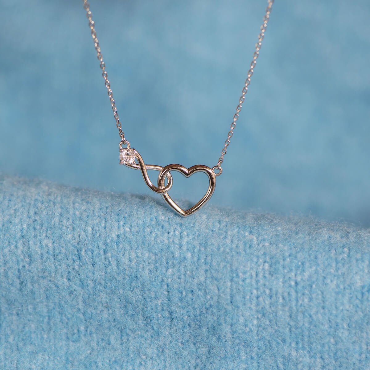 Moeder & Dochter - Infinity Hart Ketting - CustomLove.nl