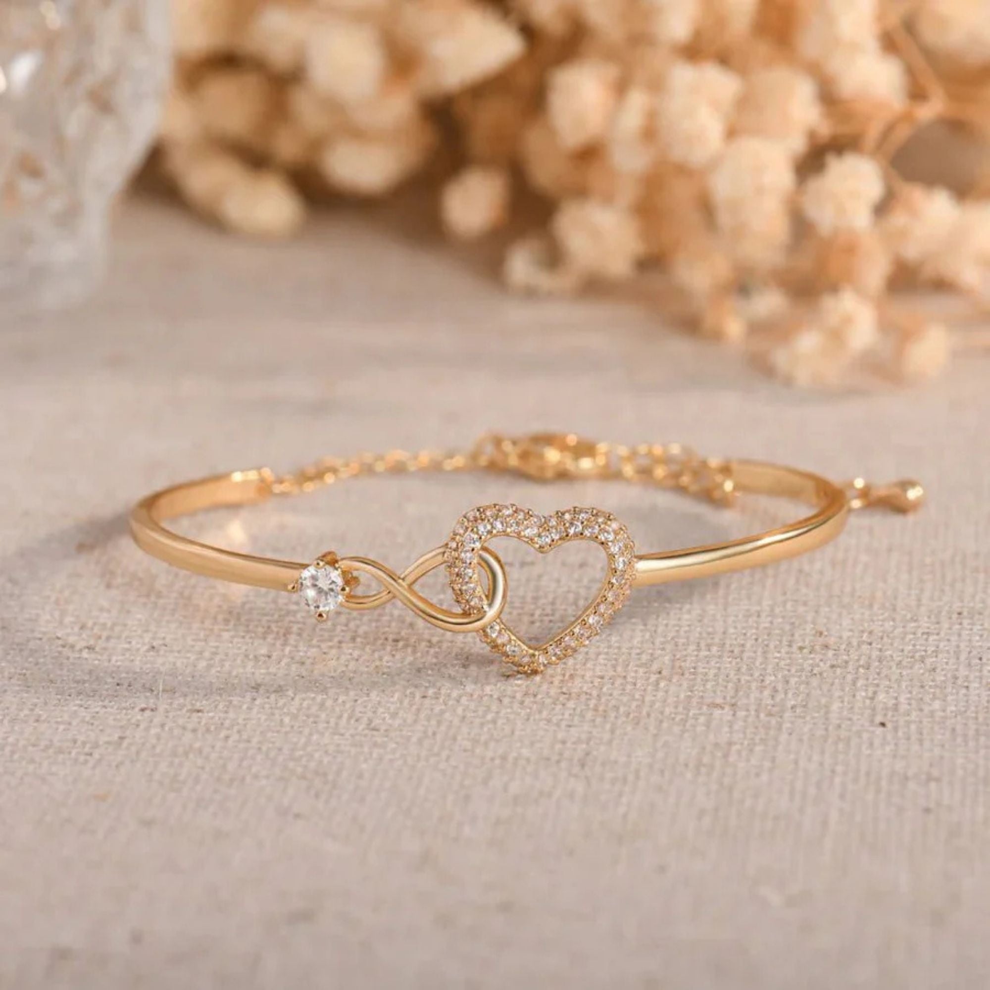 Aan Mijn Dochter - Infinity Hart Armband – Altijd In Mijn Hart, Voor Altijd Verbonden