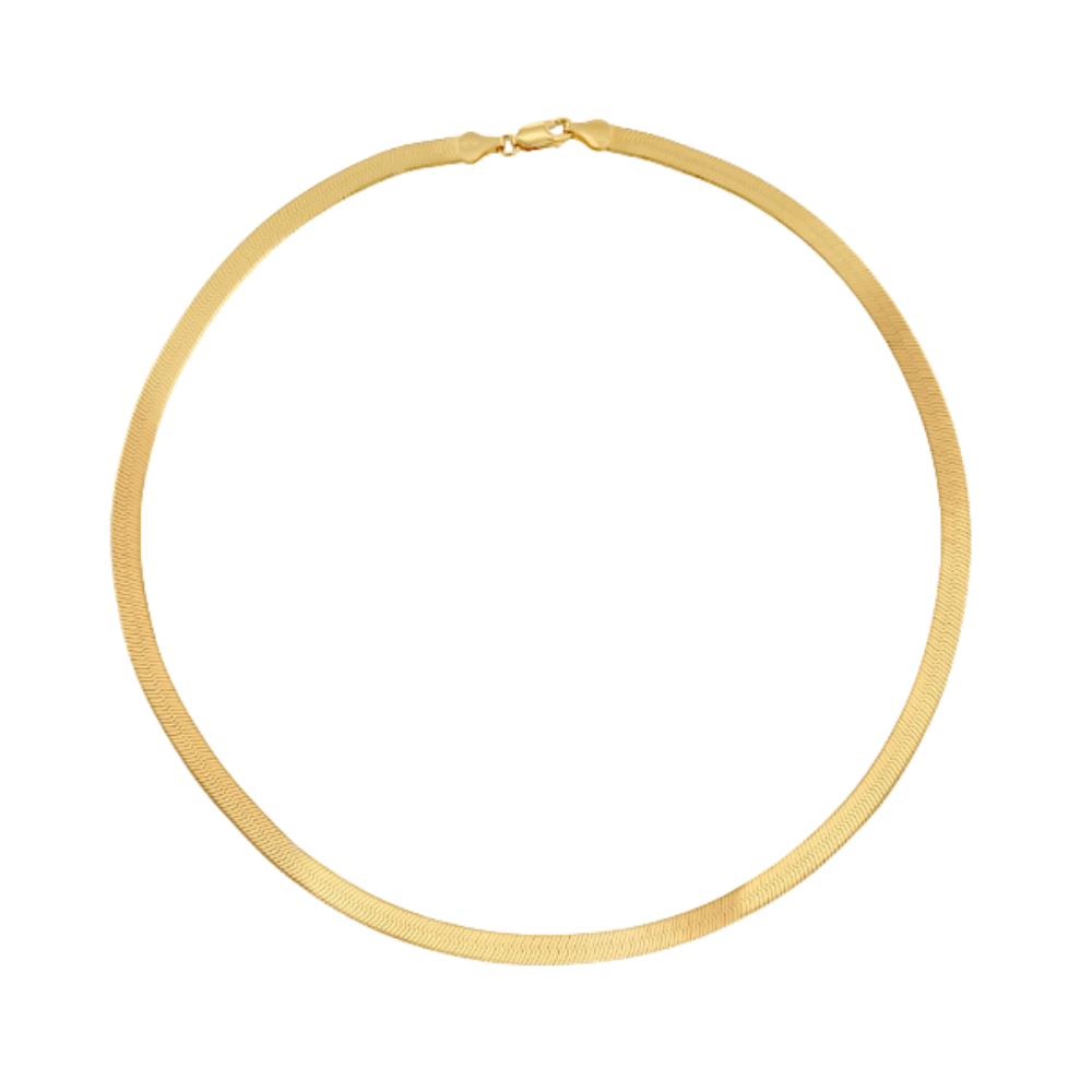 Gegraveerde Snake Ketting - CustomLove.nl