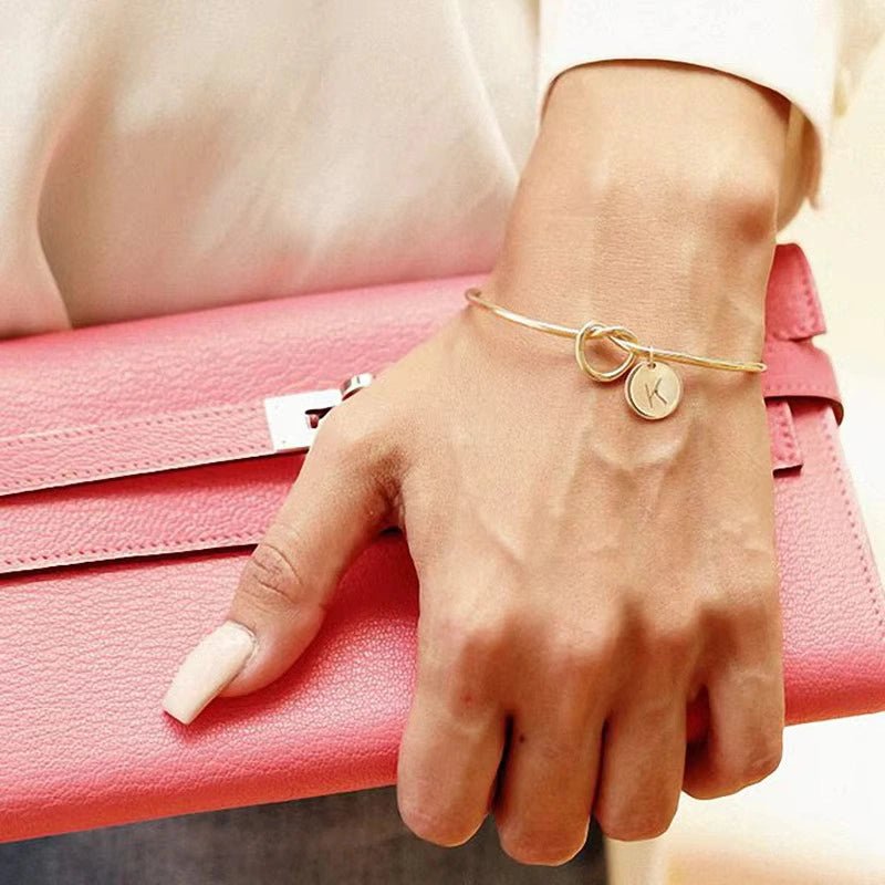 Gepersonaliseerde Geknoopte Armband Voor Vrouwen - CustomLove.nl