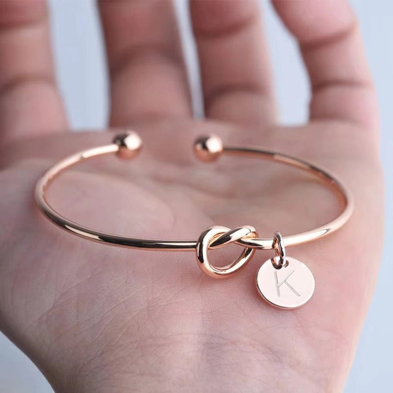 Gepersonaliseerde Geknoopte Armband Voor Vrouwen - CustomLove.nl