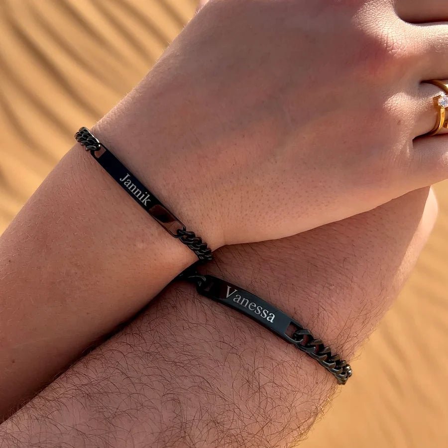 Gepersonaliseerde Armbanden voor Koppels - CustomLove.nl