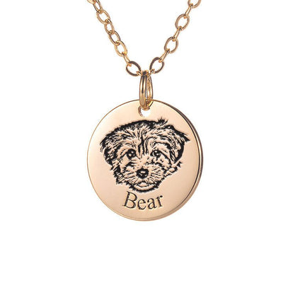 Gepersonaliseerde Huisdier Ketting - CustomLove.nl