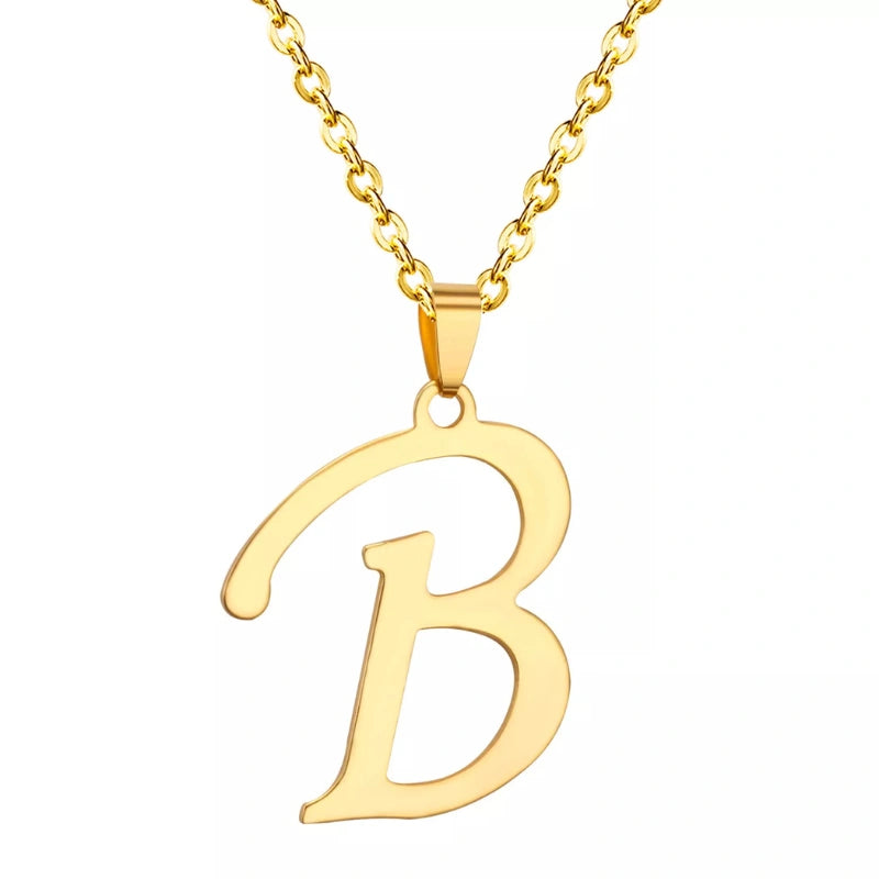 Gepersonaliseerde Initiaal Ketting Met Letters - Cadeaus Voor Haar